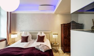 billede på Grand Superior Suite mit 2 Schlafzimmern, 2 Badezimmern, Wohn-/ Essbereich und Küche
