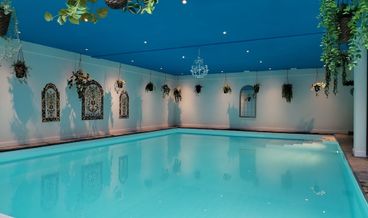 billede på Deluxe-bungalow - privat pool - udsigt til have
