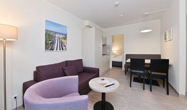 billede på Double Room Premium 22m², balcony or terrace-1 King Bed Breakfast buffet Free WiFi