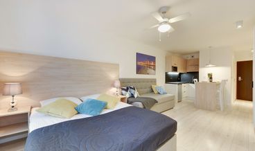 billede på Studio Suite, 1 Double Bed, Kitchenette, River View-1 Double Bed Non Refundable Free WiFi