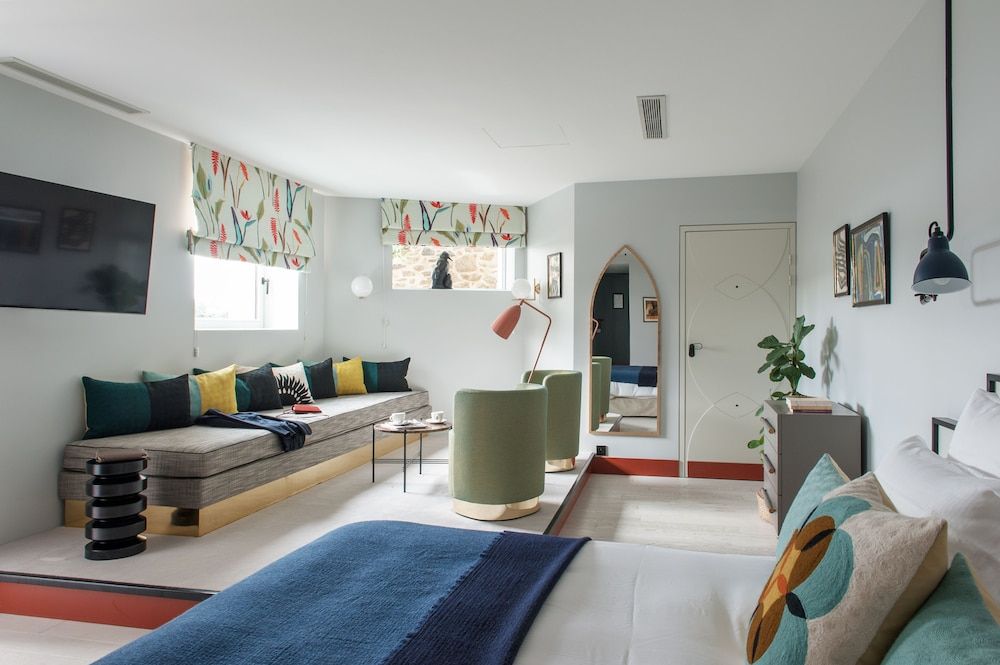 billede på Luksus-dobbeltværelse - 1 kingsize-seng - balkon - havudsigt