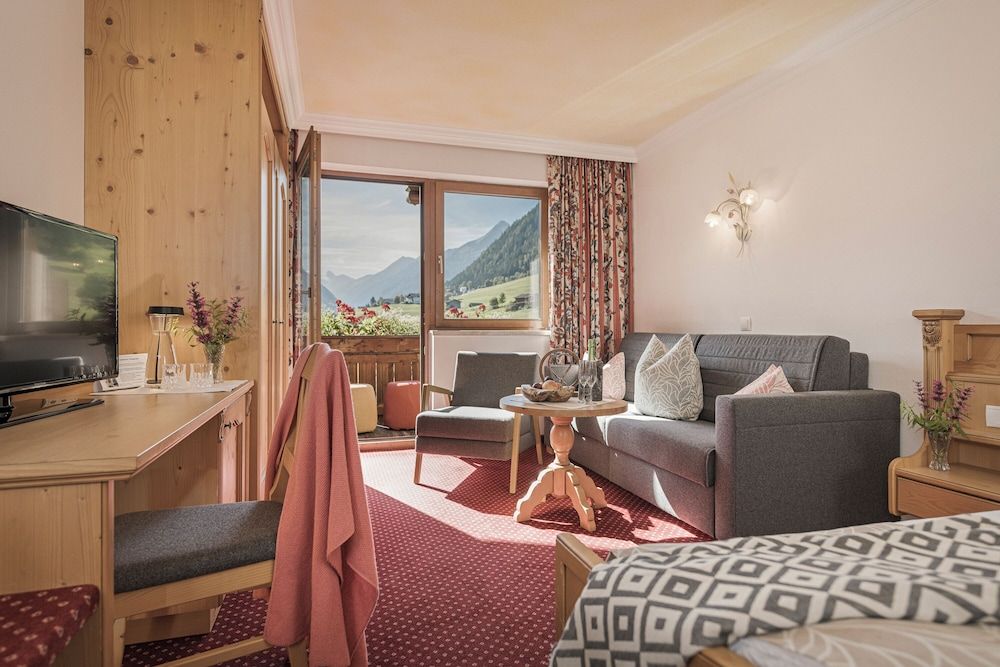 billede på Premium-dobbeltværelse - 1 kingsize-seng med sovesofa - ikke-ryger (Doppelzimmer Gletscherblick)