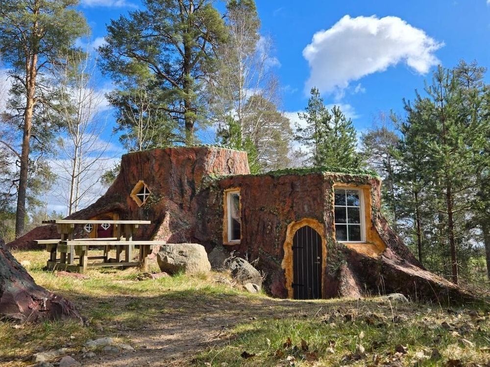billede på Træhus