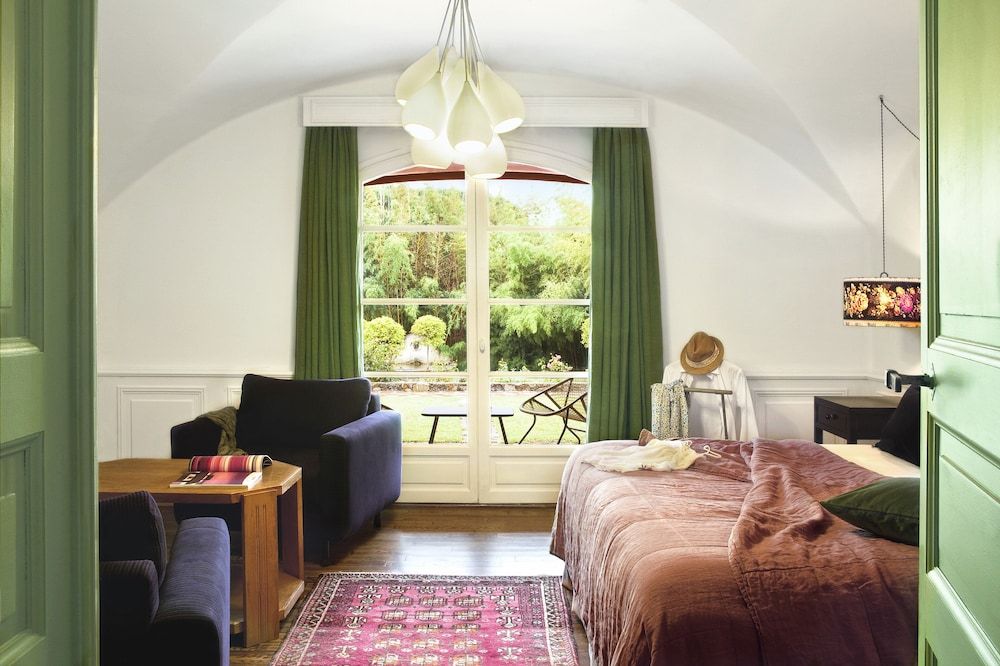 billede på Classic-suite - 1 dobbeltseng - bjergudsigt - have-område