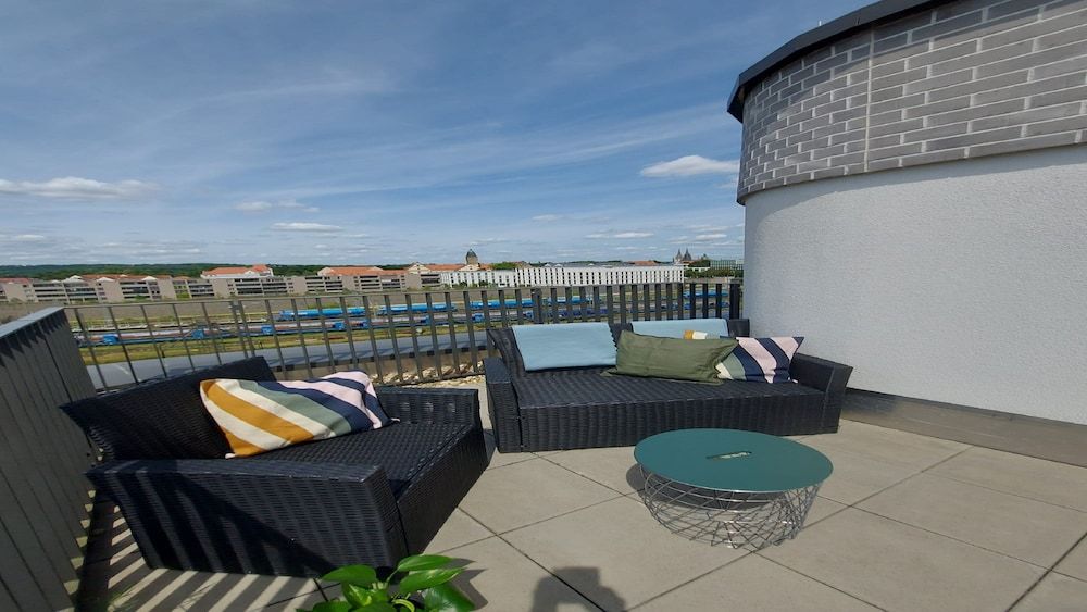 billede på Premium-værelse - 1 queensize-seng med sovesofa (Roof Terrace, Family Room)