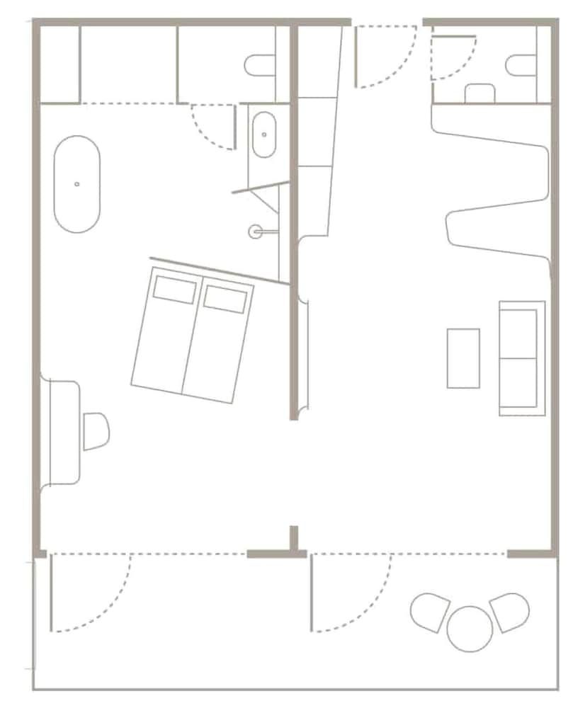 billede på Suite - balkon - søudsigt