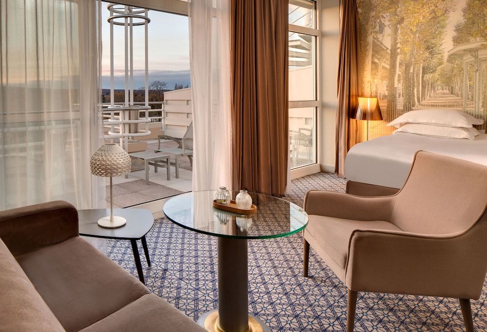 billede på Deluxe-værelse - terrasse - parkudsigt
