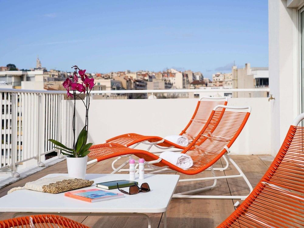 billede på Junior-suite - 1 kingsize-seng - terrasse - byudsigt