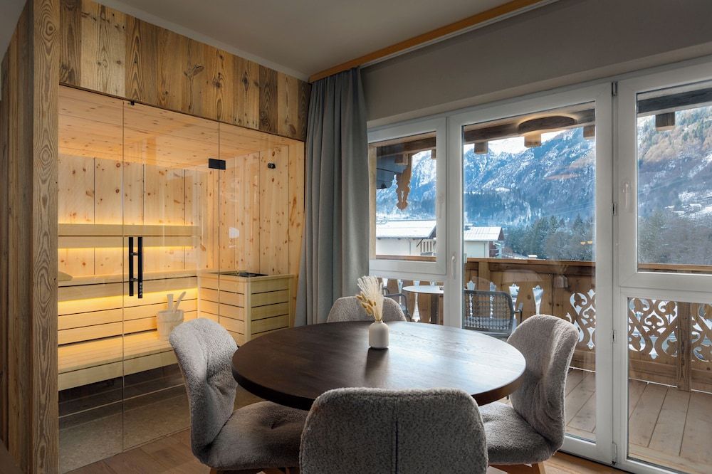 billede på Juniorsuite bis zu 4 Personen mit Sauna