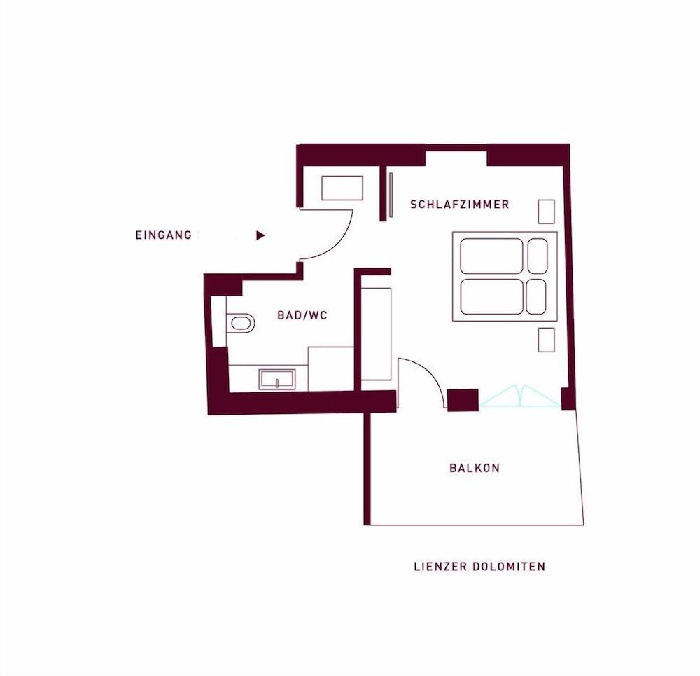 billede på Comfort-lejlighed - 1 dobbeltseng med sovesofa