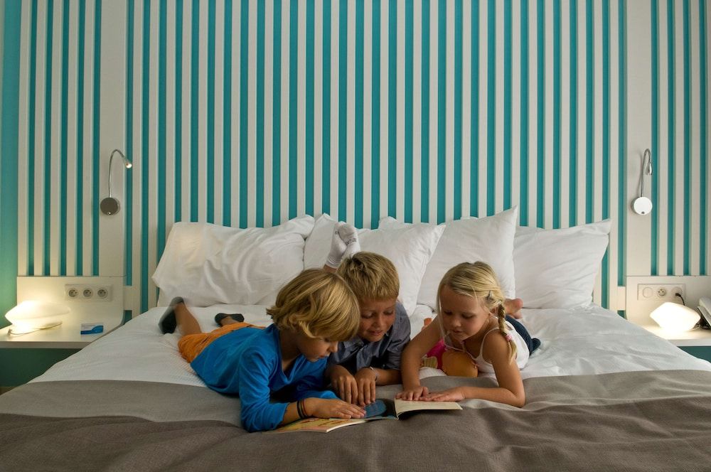 billede på Familieværelse - balkon - havudsigt