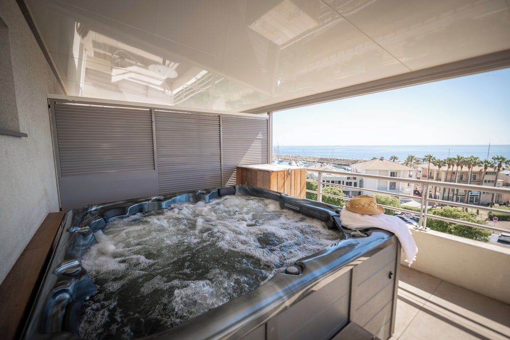 billede på Royal-suite - boblebad - havudsigt