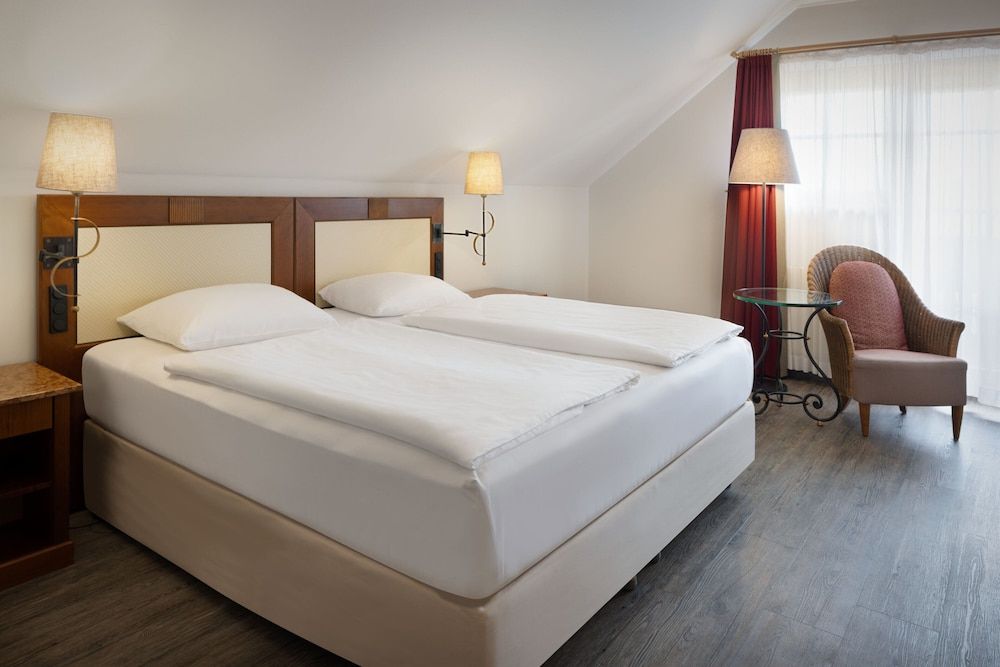 billede på Suite - 1 kingsize-seng med sovesofa - udsigt til have (Balcony)